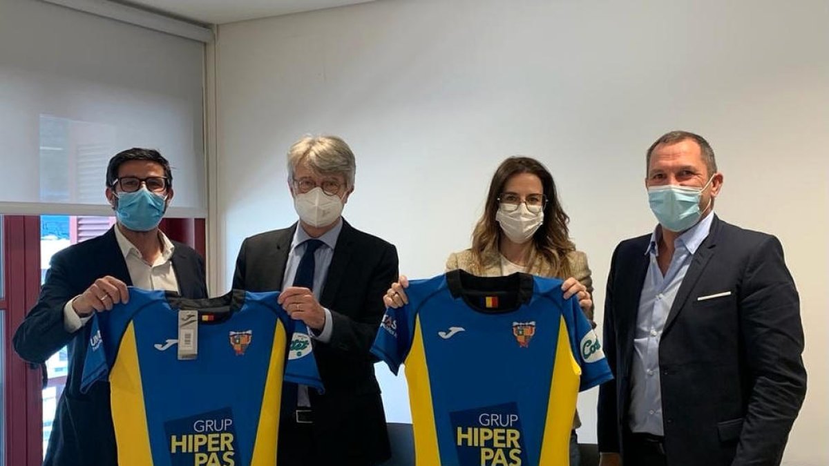 Trobada de la ministra Sílvia Riba amb el VPC Andorra
