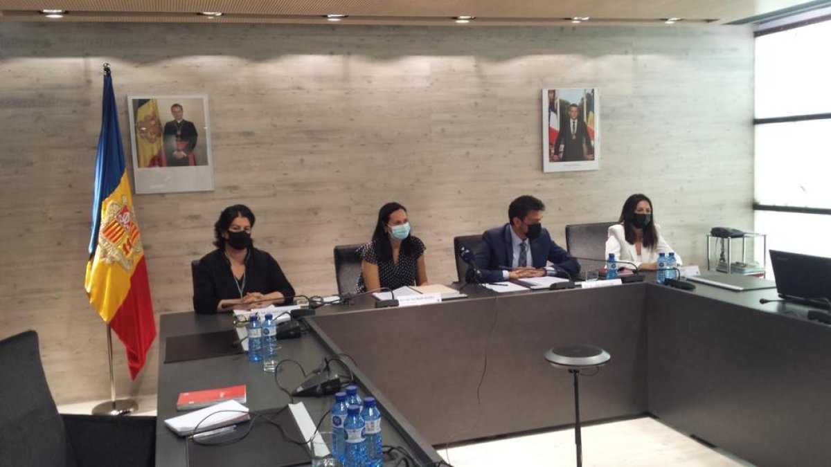 Roda de premsa de la reunió de cònsols d'avui
