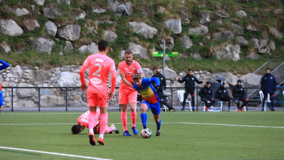 Un FC Andorra gris no pot amb l'Alcoià (0-0)