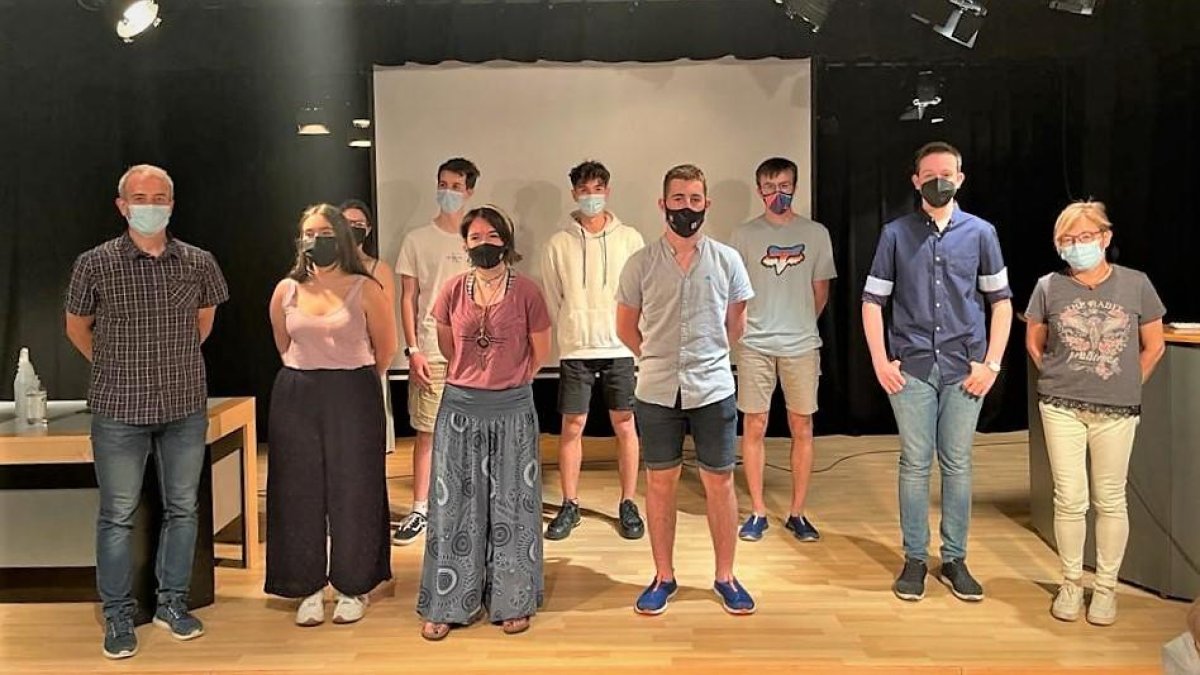 Alumnes de Batxillerat Internacional de l'Escola Andorrana