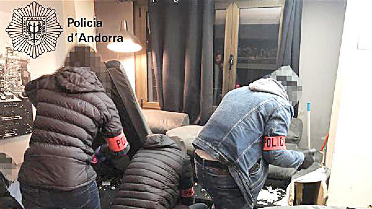 Les forces de seguretat intervenen poc més de 7.000 grams de droga