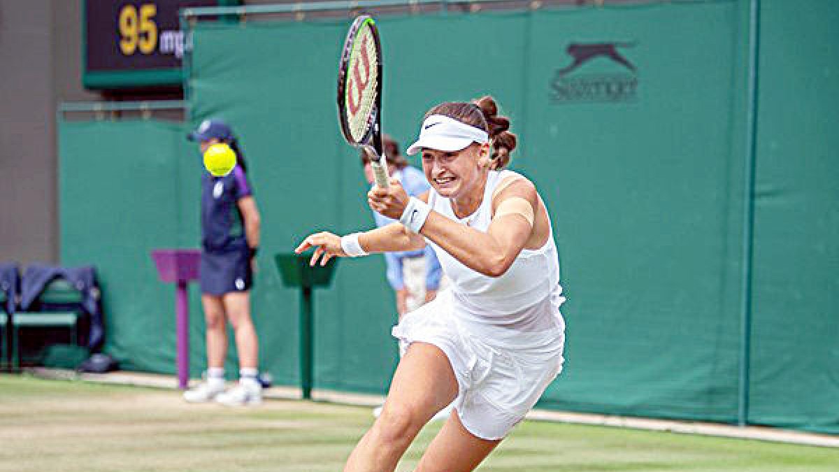 Vicky Jiménez cau a les semifinals de Wimbledon