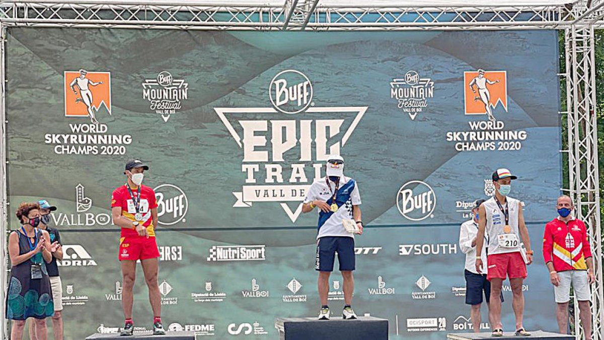 Òscar Casal, tercer a la combinada, la cirereta a Barruera