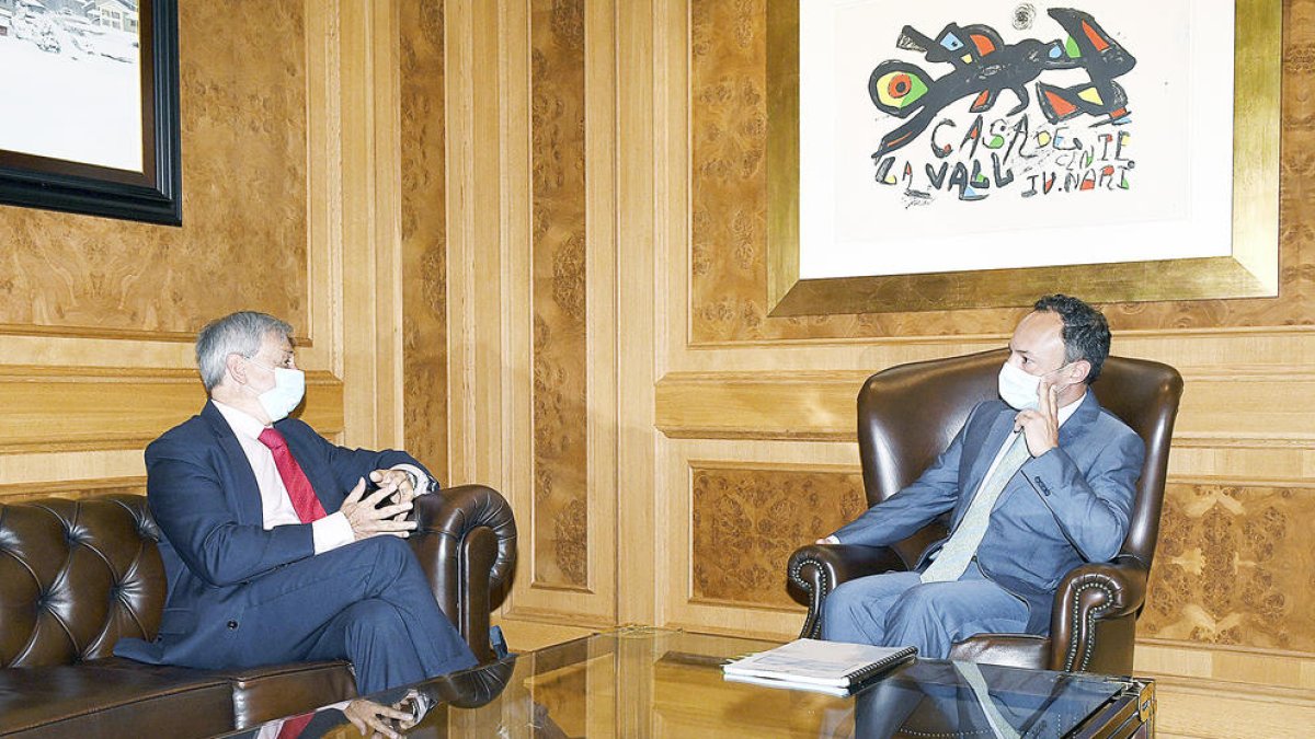 El cap de Govern rep el prefecte d'Occitània