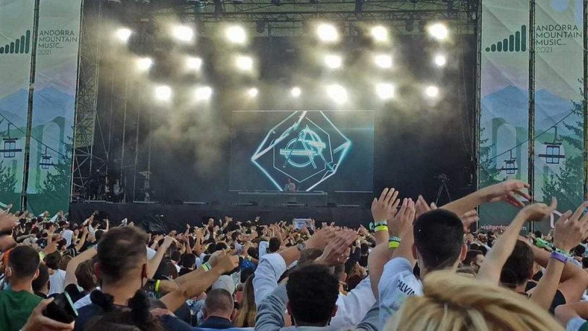 Actuació de Don Diablo a Soldeu