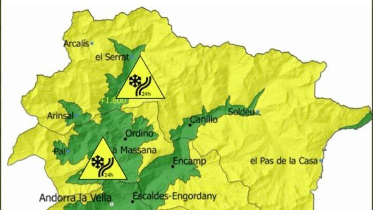 Avís groc a bona part del país