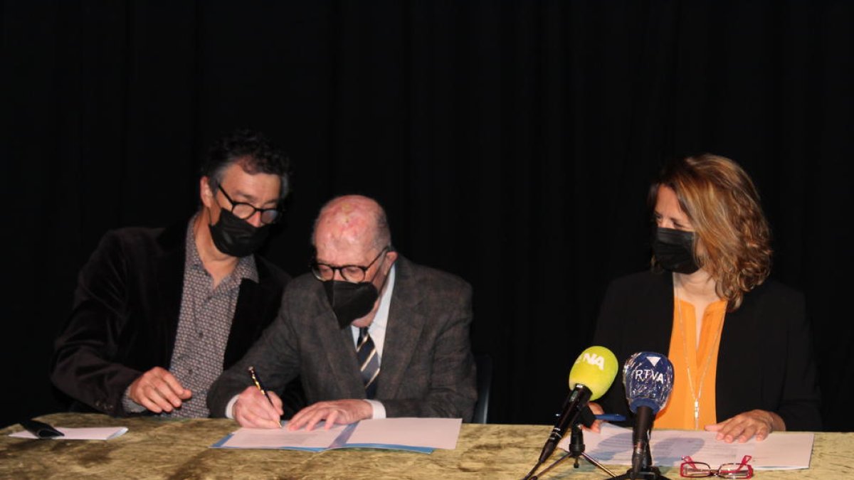 Escaldes rep un fons de jazz de la família Pantebre Palmitjavila Rosa Gili