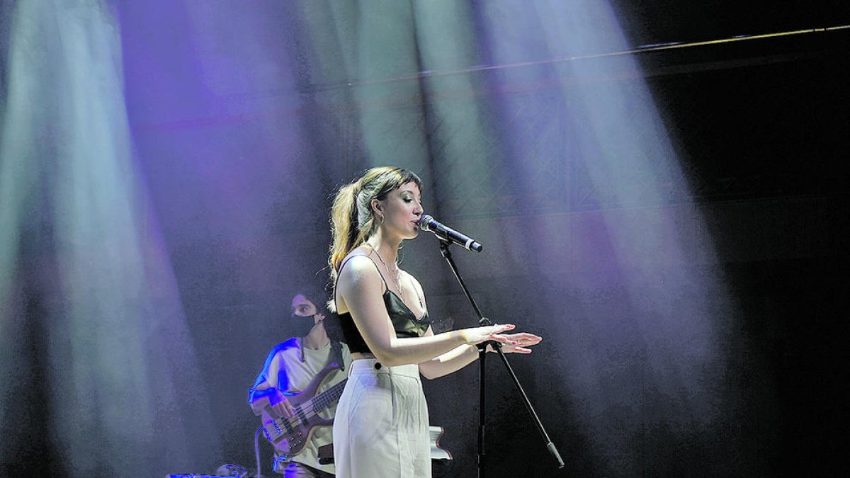 La cantant Sara Núñez