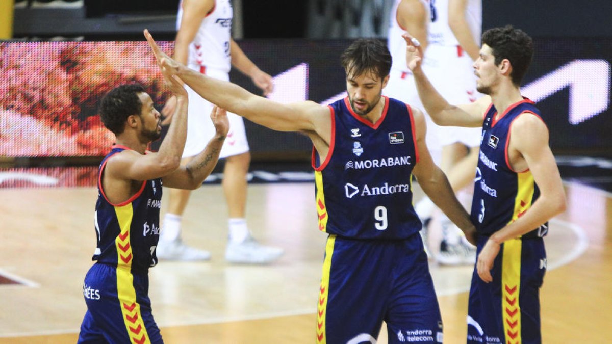Nacho Llovet, durant un partit