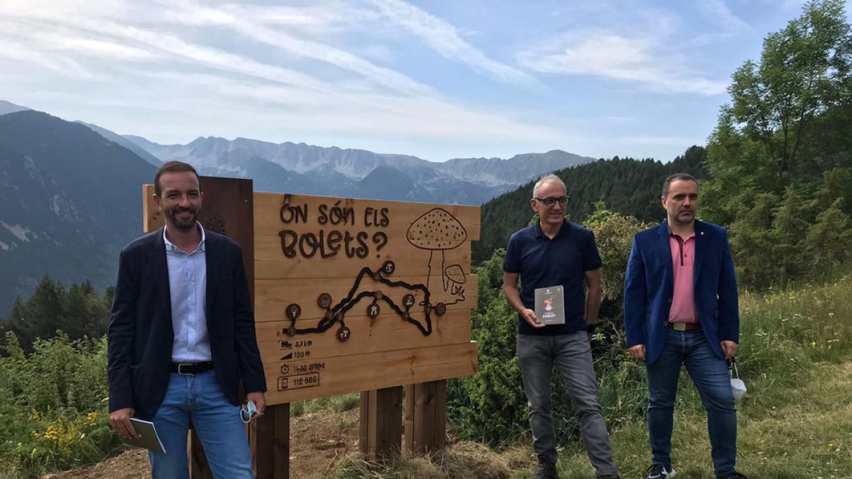 Canillo estrena l'itinerari turístic 'On són els bolets'