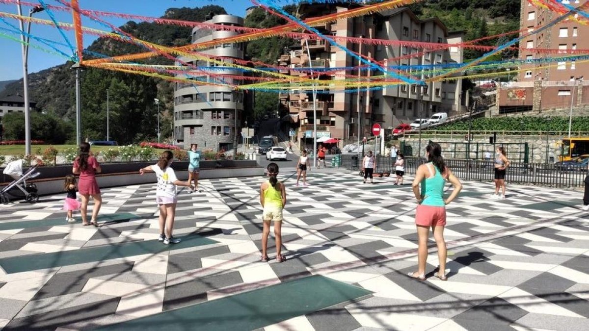 Zumba Kids a la Festa Major de Sant Julià