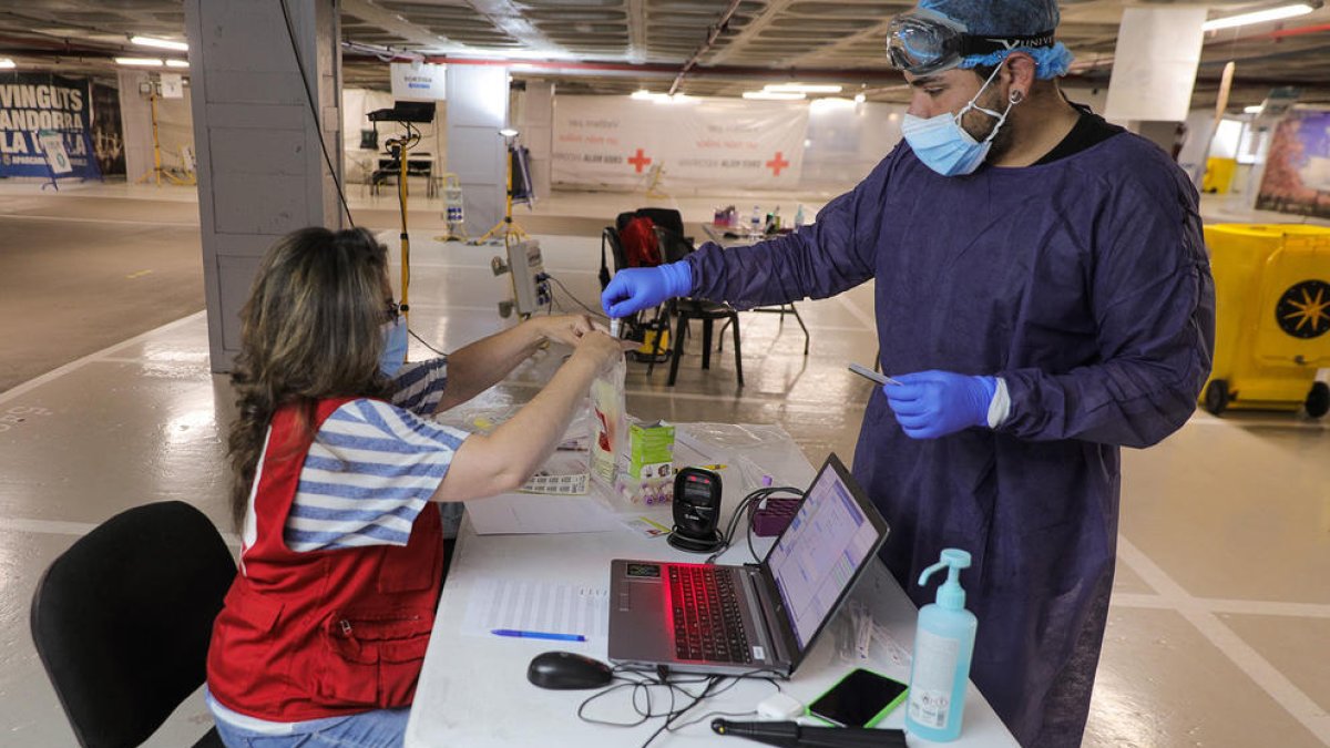 Proves TMA la setmana passada a l'Stop Lab de Prat de la Creu