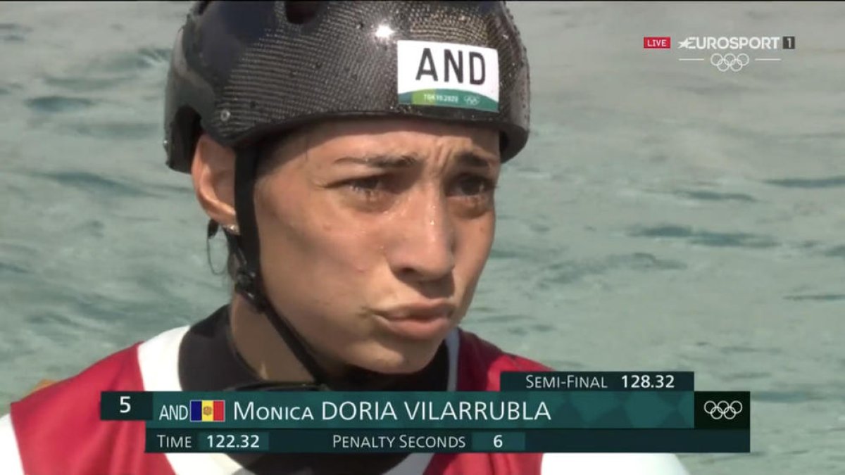 Mònica Doria toca la final de canoa amb un onzè lloc