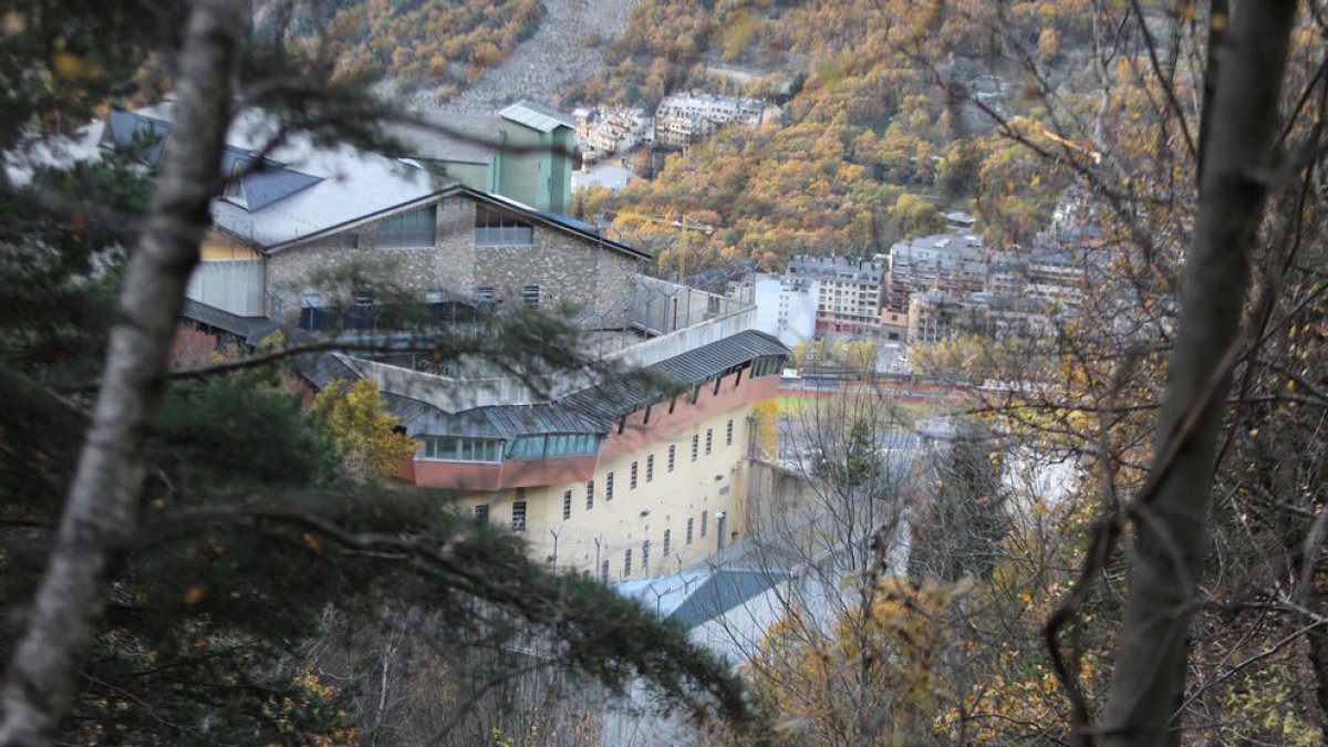 L'exterior del centre penitenciari.