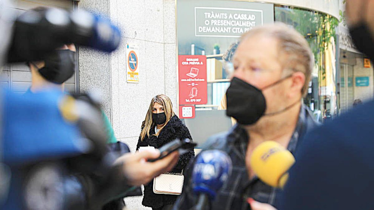 El conseller del PS, Jordi Font, davant de la CASS