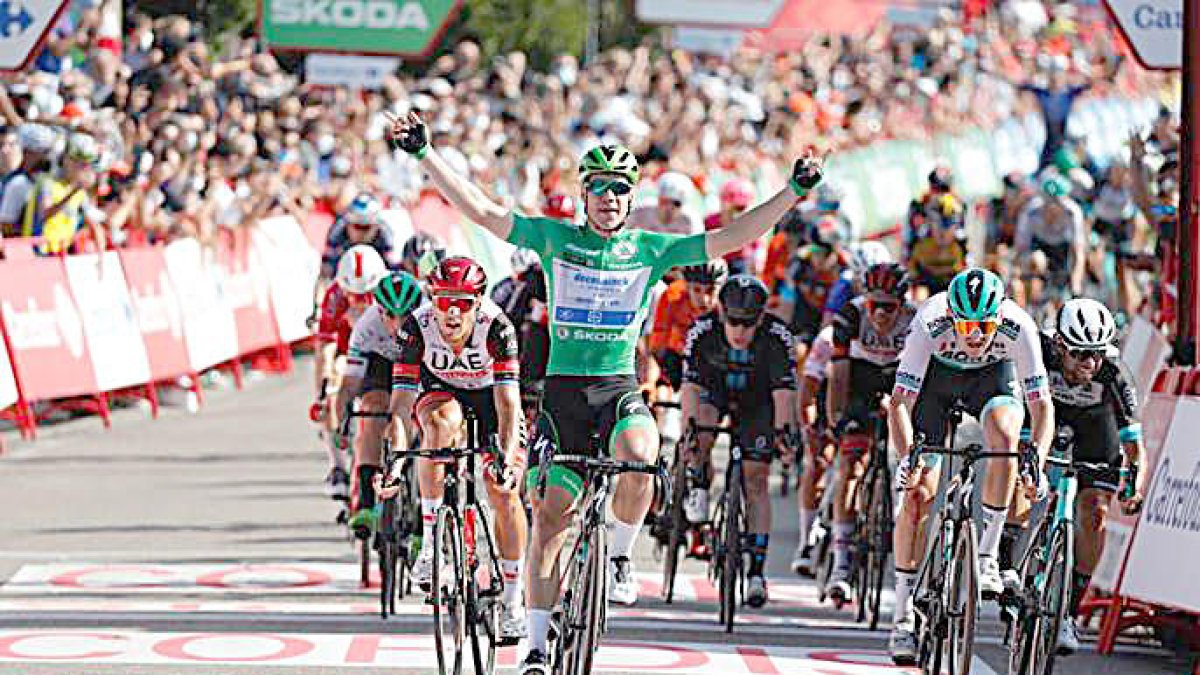 Fabio Jakobsen es va imposar a Santa Cruz de Bezana.