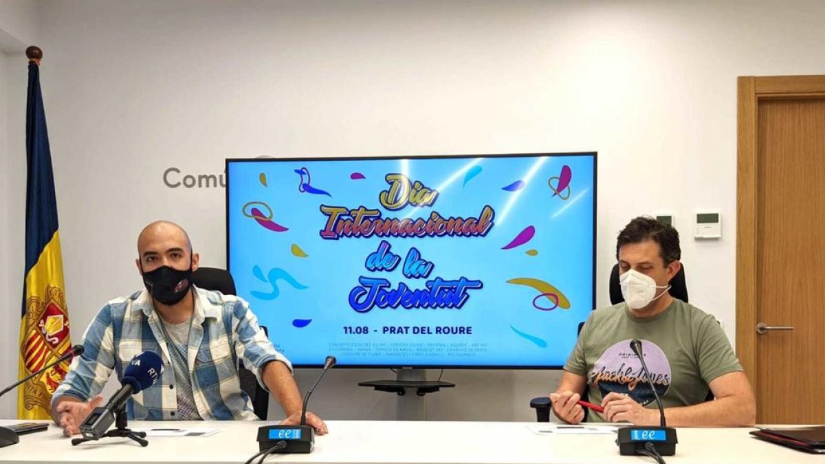 Joao Lima i Miquel Angel Millán han presentat els actes aquest matí