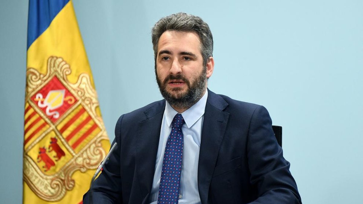 Eric Jover en la roda de premsa d'aquesta tarda