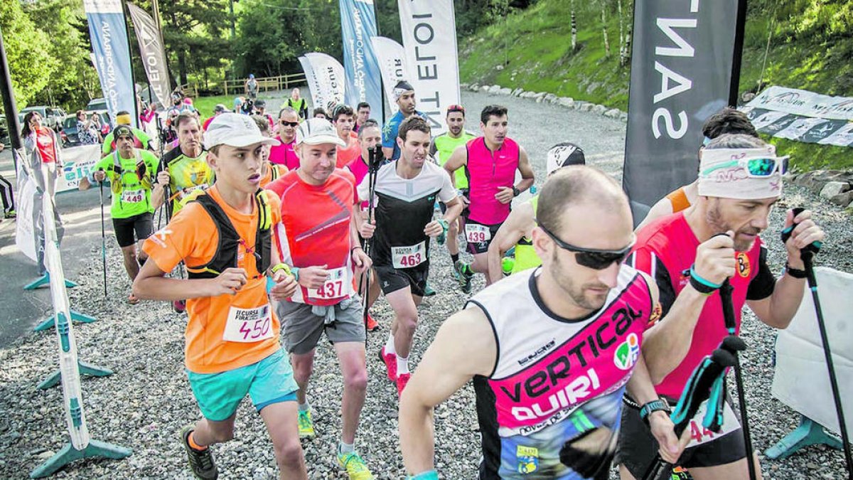 Segona edició de la cursa de Sant Bernabé, el 2017