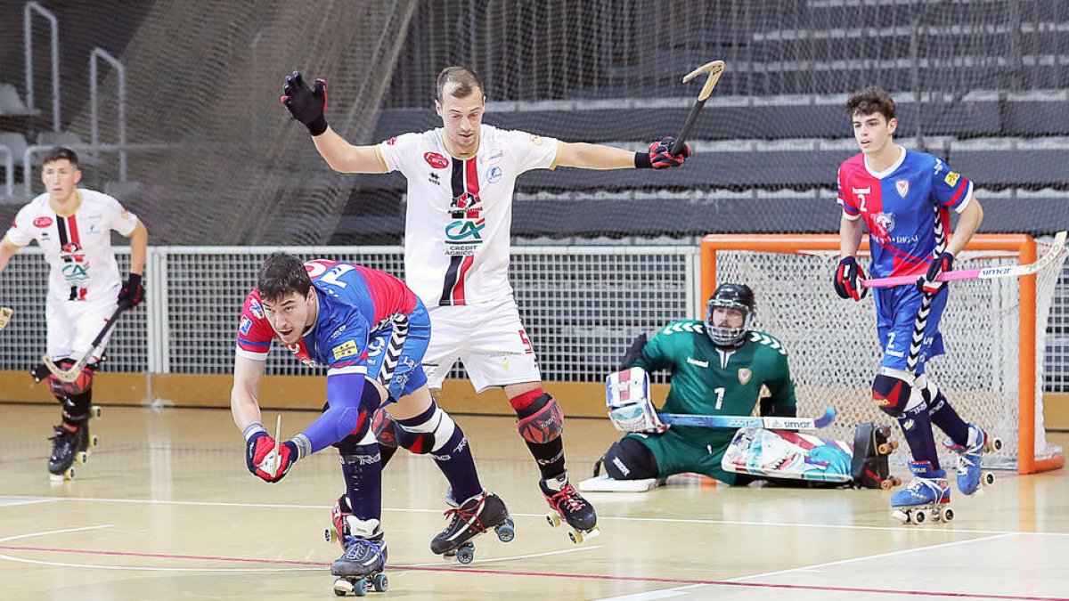 Caldes, Hockey Sarzana i Girona, a les semifinals (6-2)