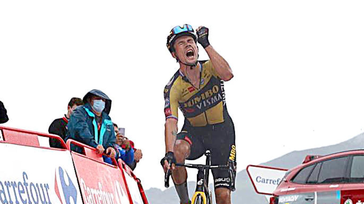 Primoz Roglic, més a prop de la victòria final.
