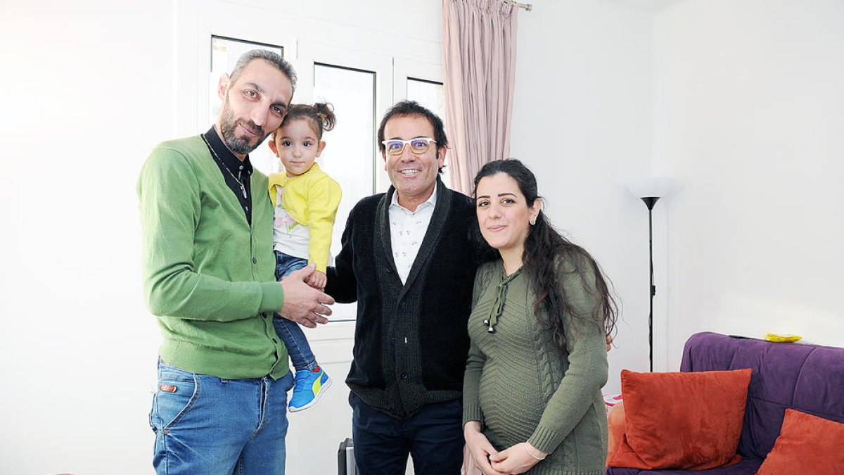 Els refugiats que van arribar el 2018 ja tenen la residència