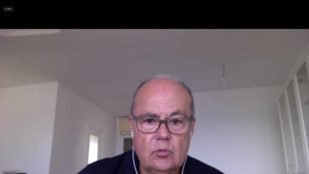 La conferència ha anat a càrrec d'Antoni Trilla i Federico Martinón