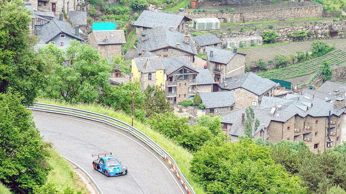 Edgar Montellà, cinquè en la Pujada d'Arinsal