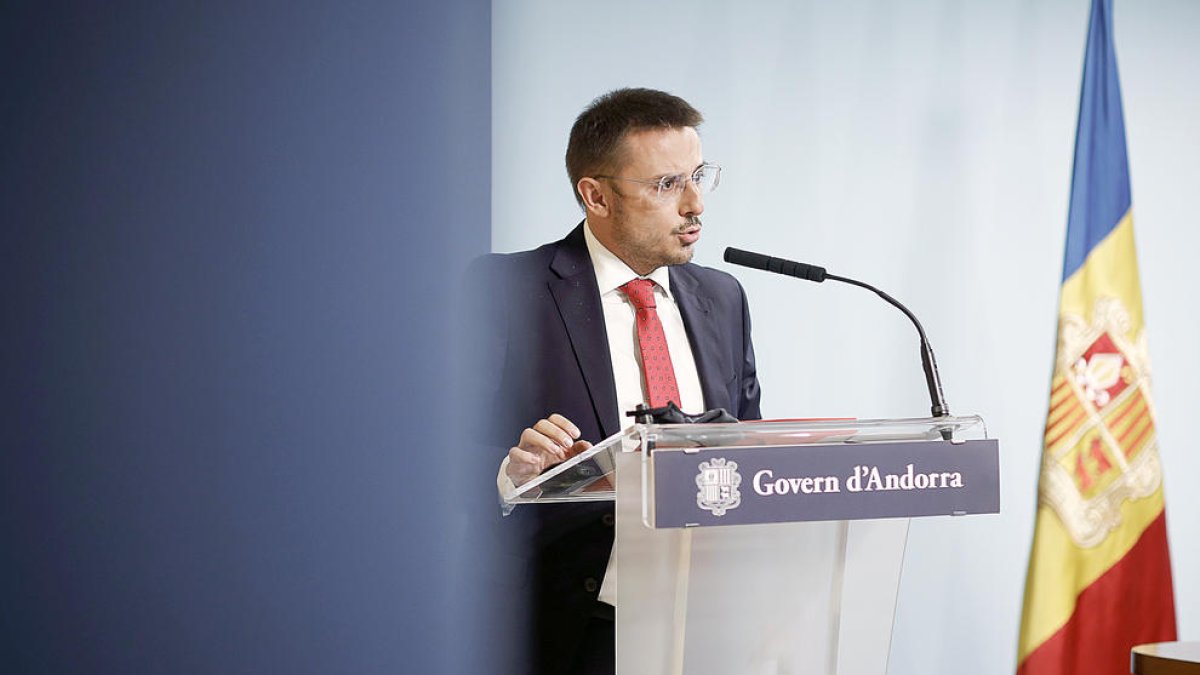 Joan León, secretari d'Estat de Justícia i Interior.