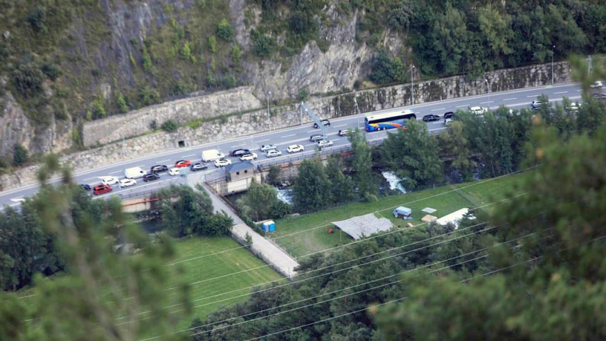 Retencions en sentit sortida del Principat.