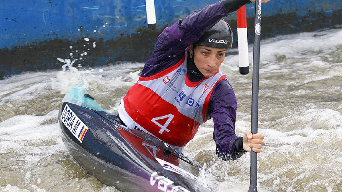 Mònica Doria en una competició anterior.
