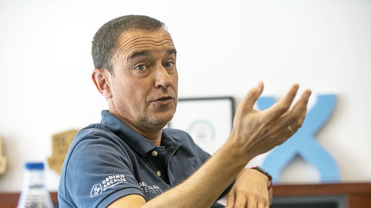 El director general de Grandvalira, Juan Ramón Moreno.
