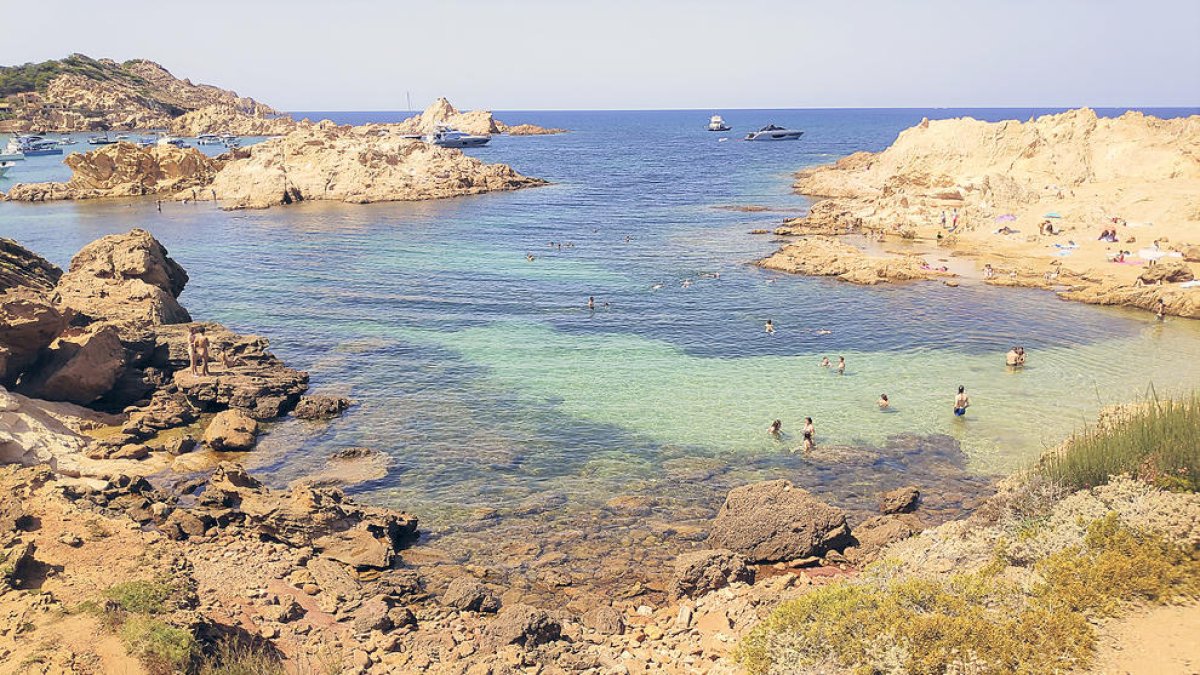 La cala del planeta Mart