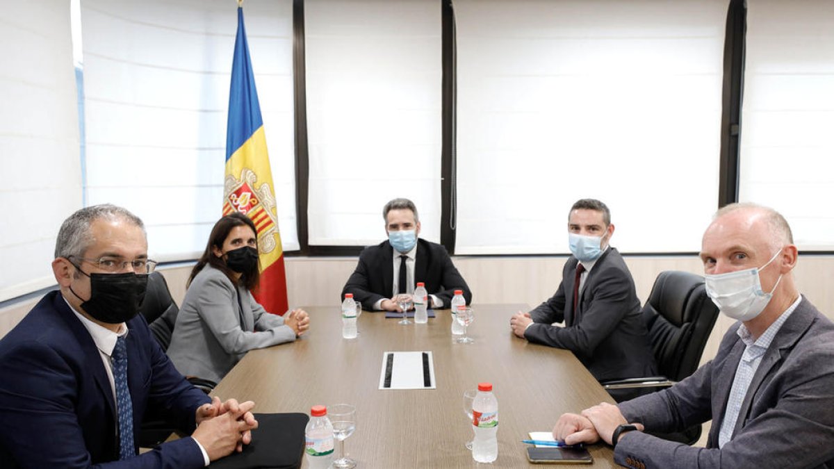 La reunió entre el Govern i el CEB d'aquesta setmana.
