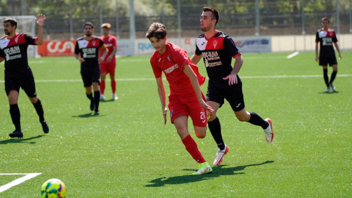 Caetano durant el matx.