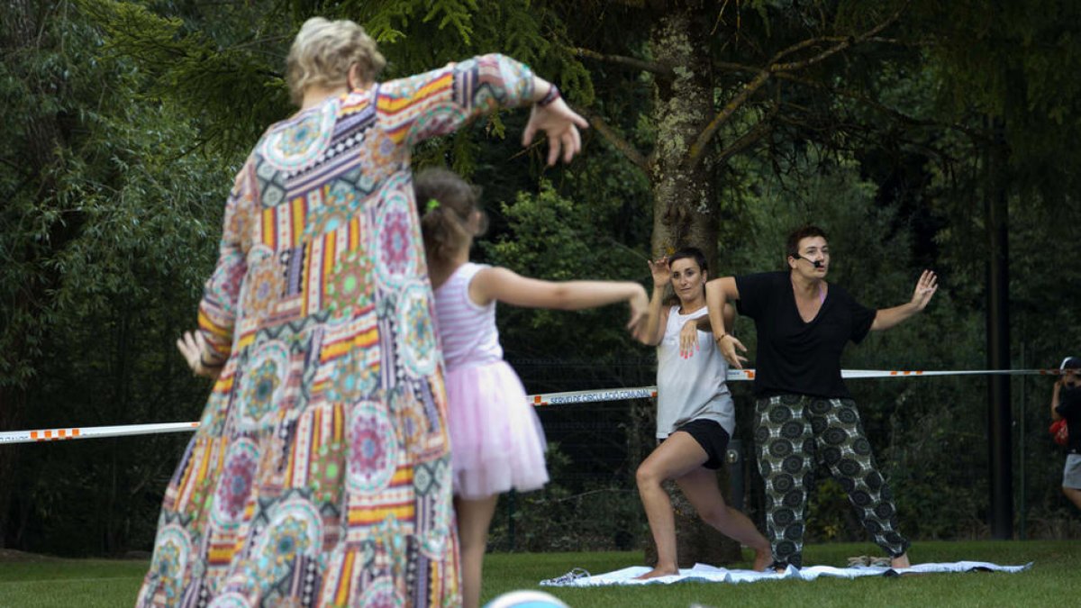 Taller de dansa realitzat l'edició passada.