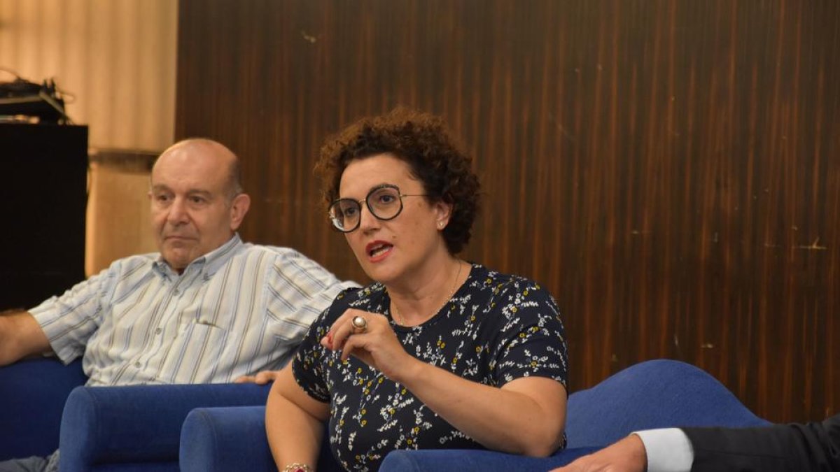 Judith Pallarés durant les jornades al Líban