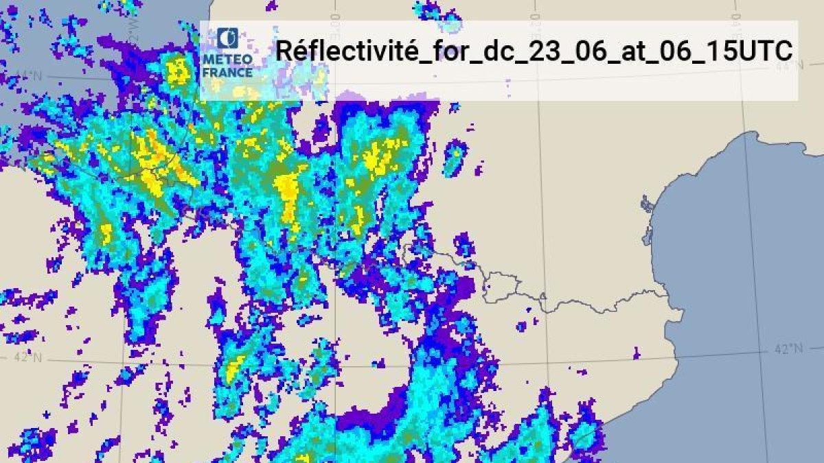 Previsió de tempestes per avui