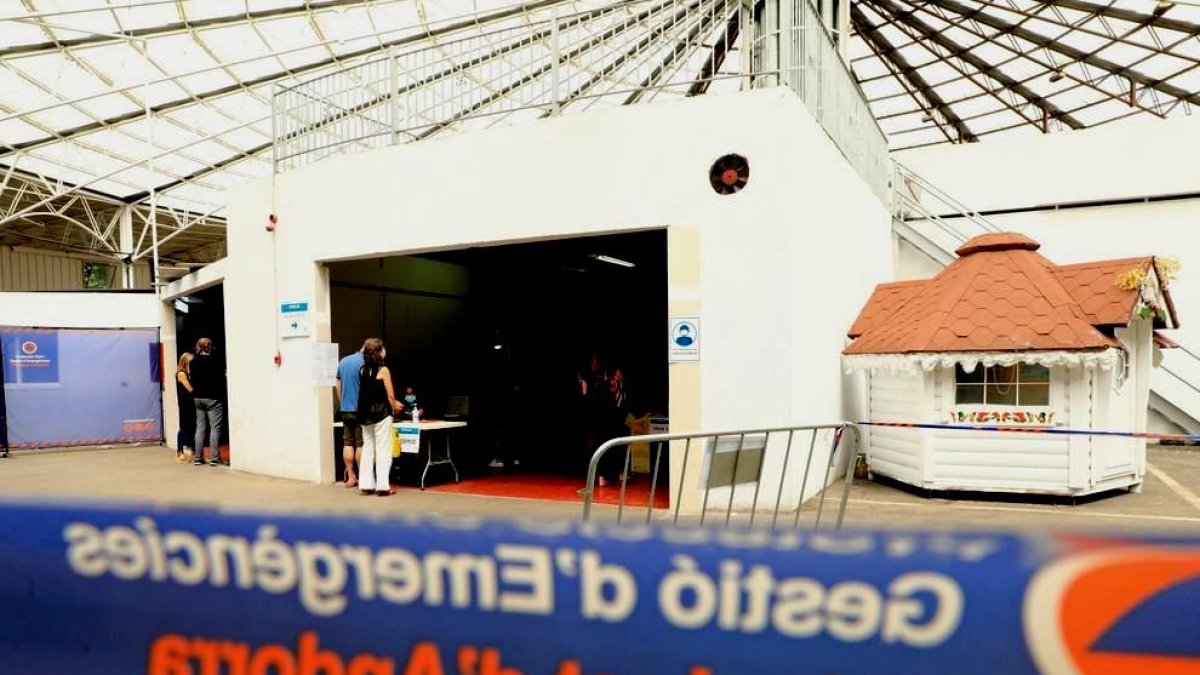 Zona de proves TMA a la plaça de braus