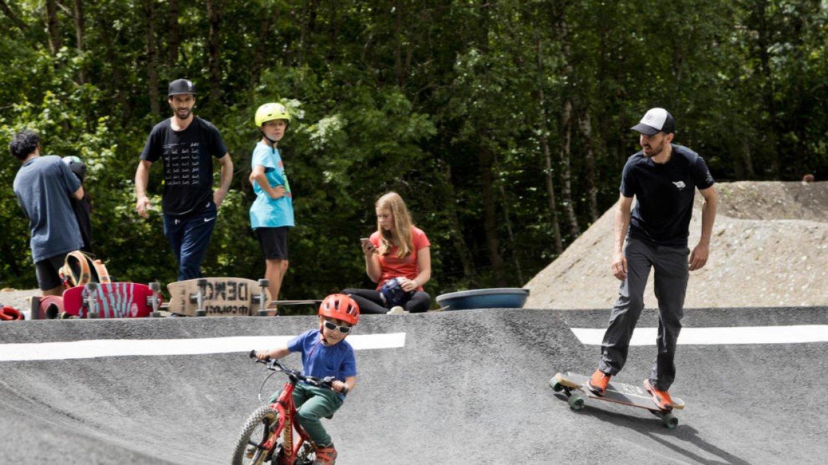 Zona d'skate del circuit de les Berques d'Arinsal
