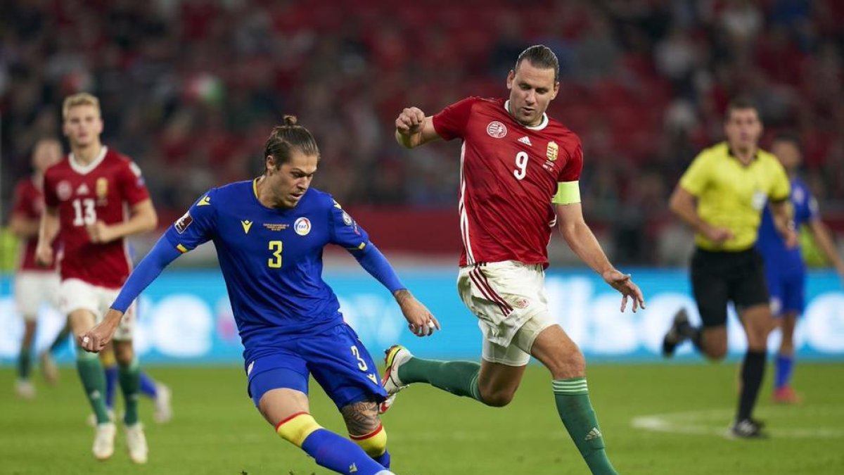 Un moment del partit