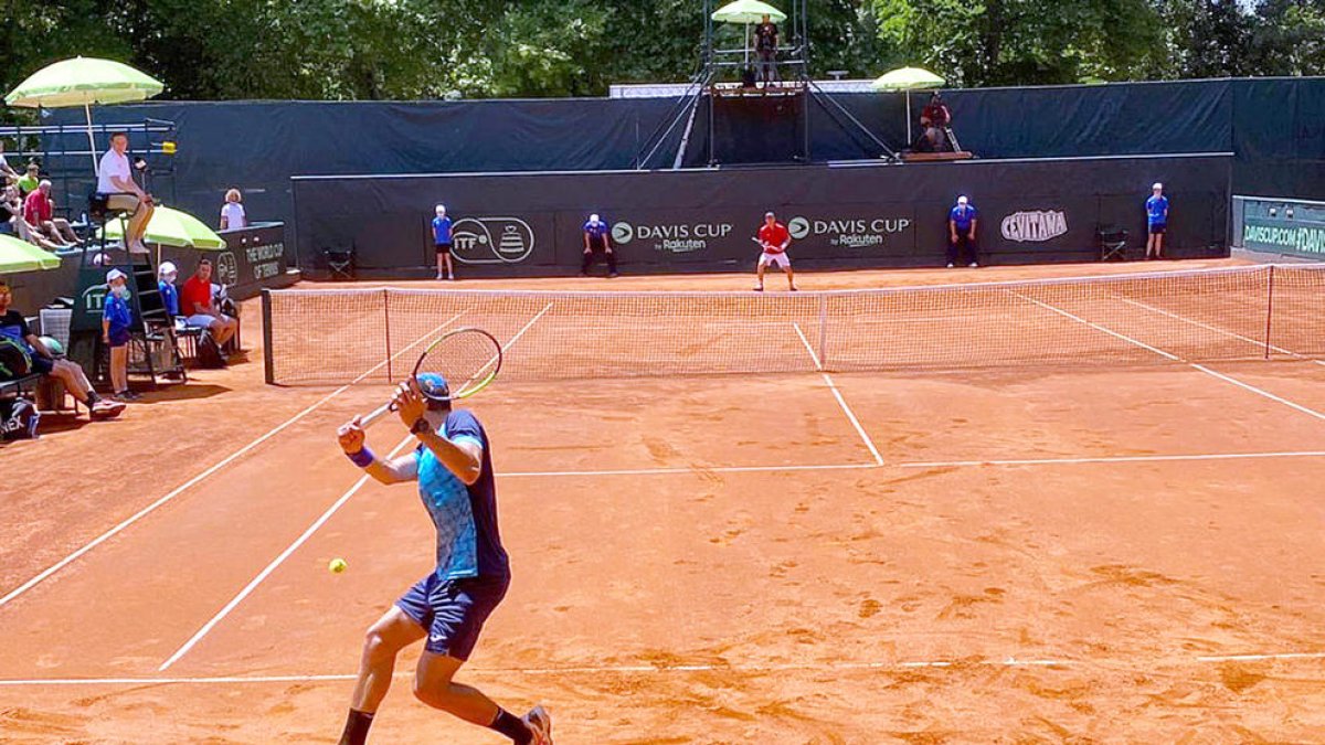 Andorra cau contra Macedònia a la segona jornada de la Davis