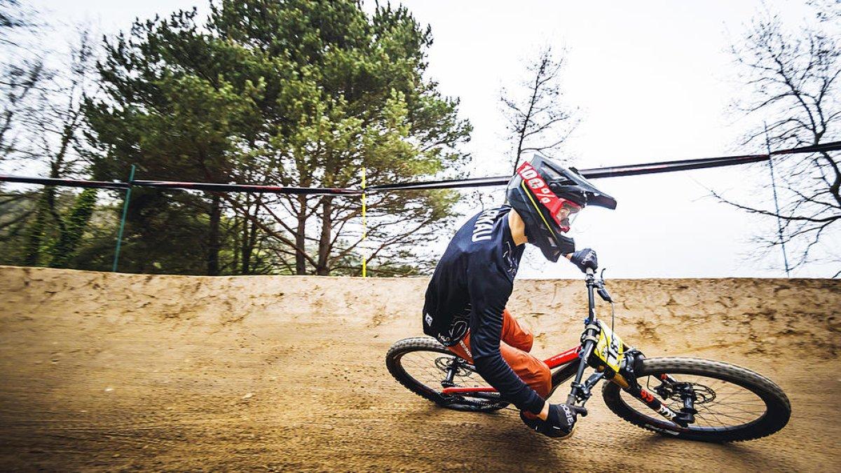 Arnau Graslaub, a la Copa Catalana de descens