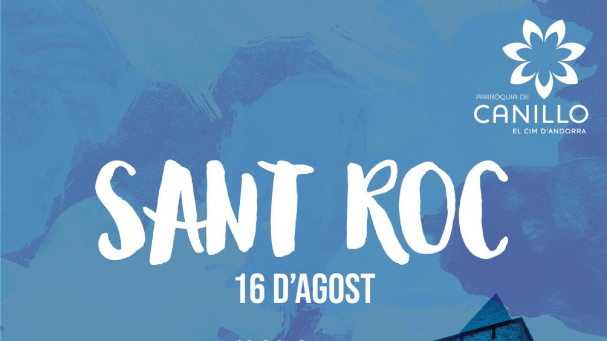 Cartell oficial de la festa de Sant Roc