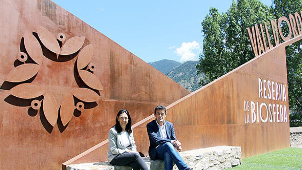 'Porta'm amunt', el rètol de benvinguda a la Reserva de la Biosfera