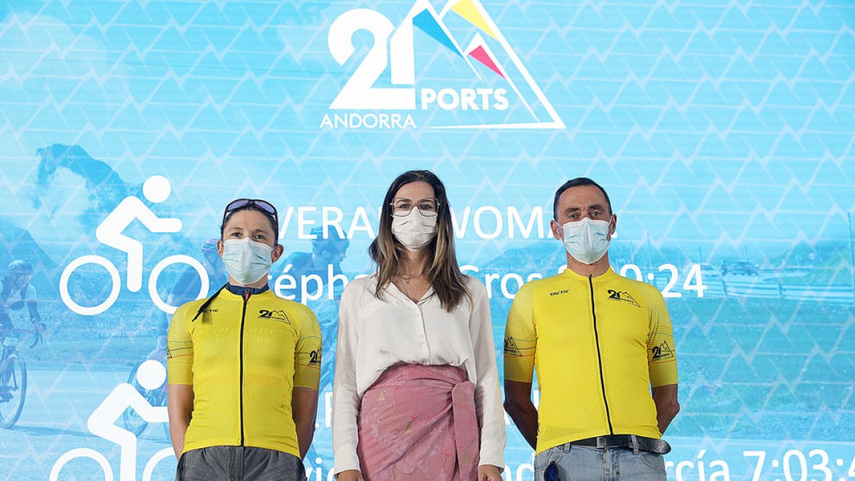Fernàndez i Gros segueixen líders de l'Andorra 21 Ports