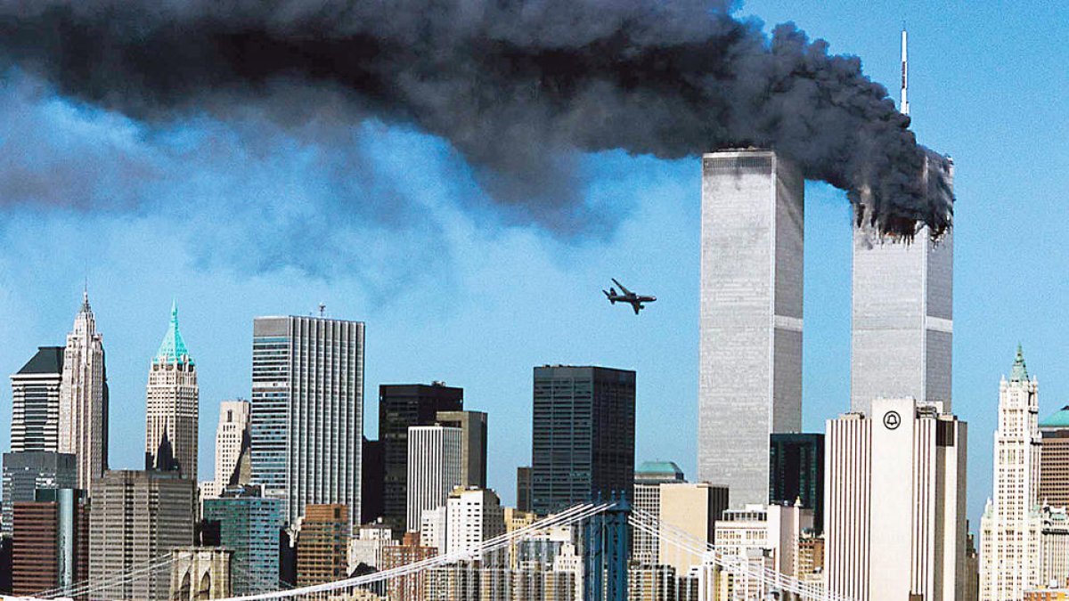 Els atemptats al World Trade Center de Nova York.