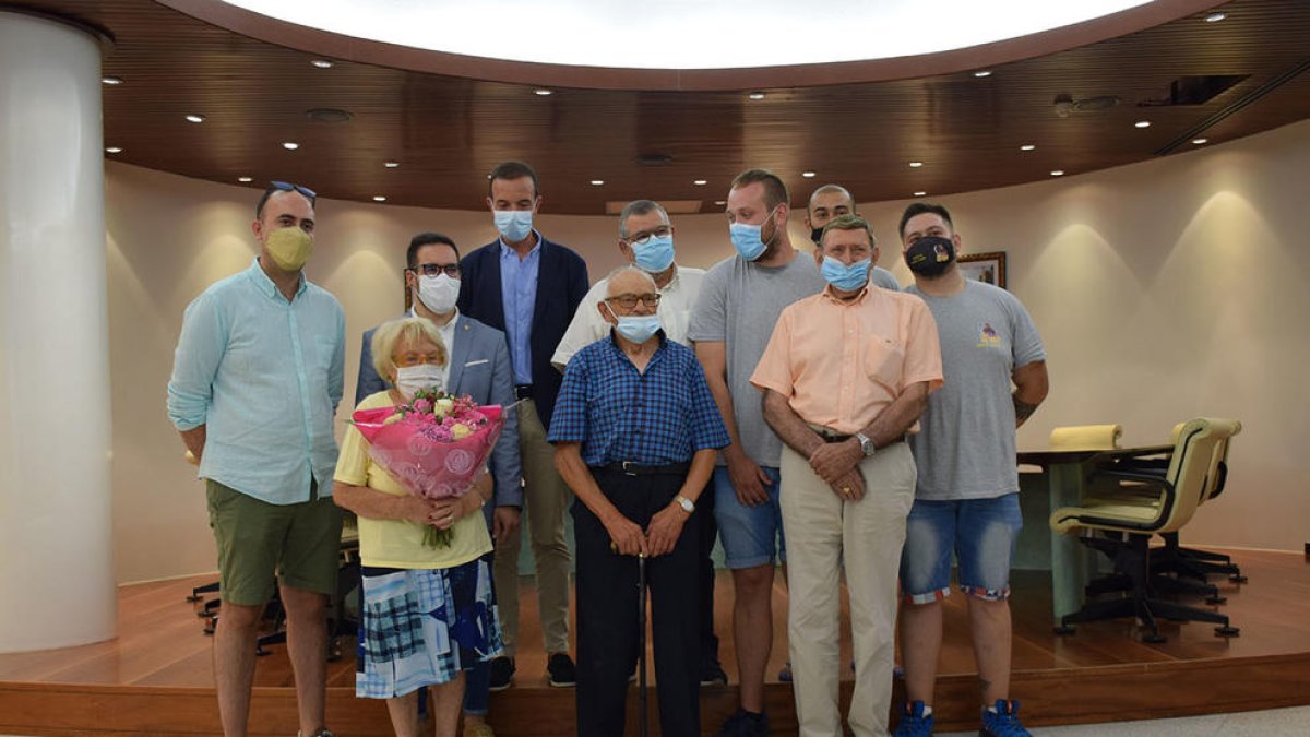 Acte d'homenatge d'avui a Encamp