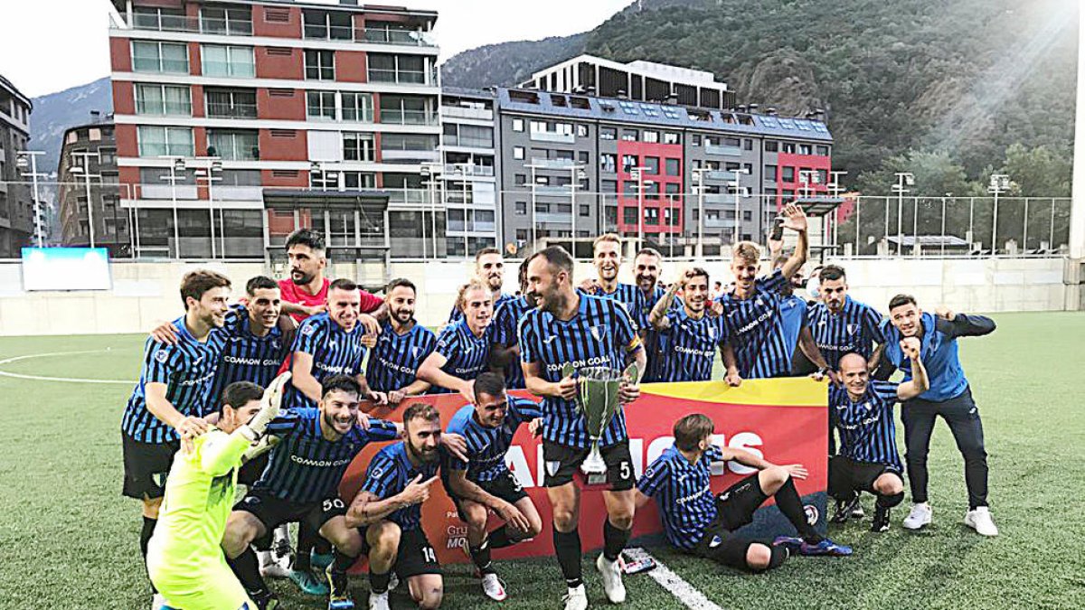 L'Inter Club Escaldes es va anotar ahir el primer títol de la temporada.