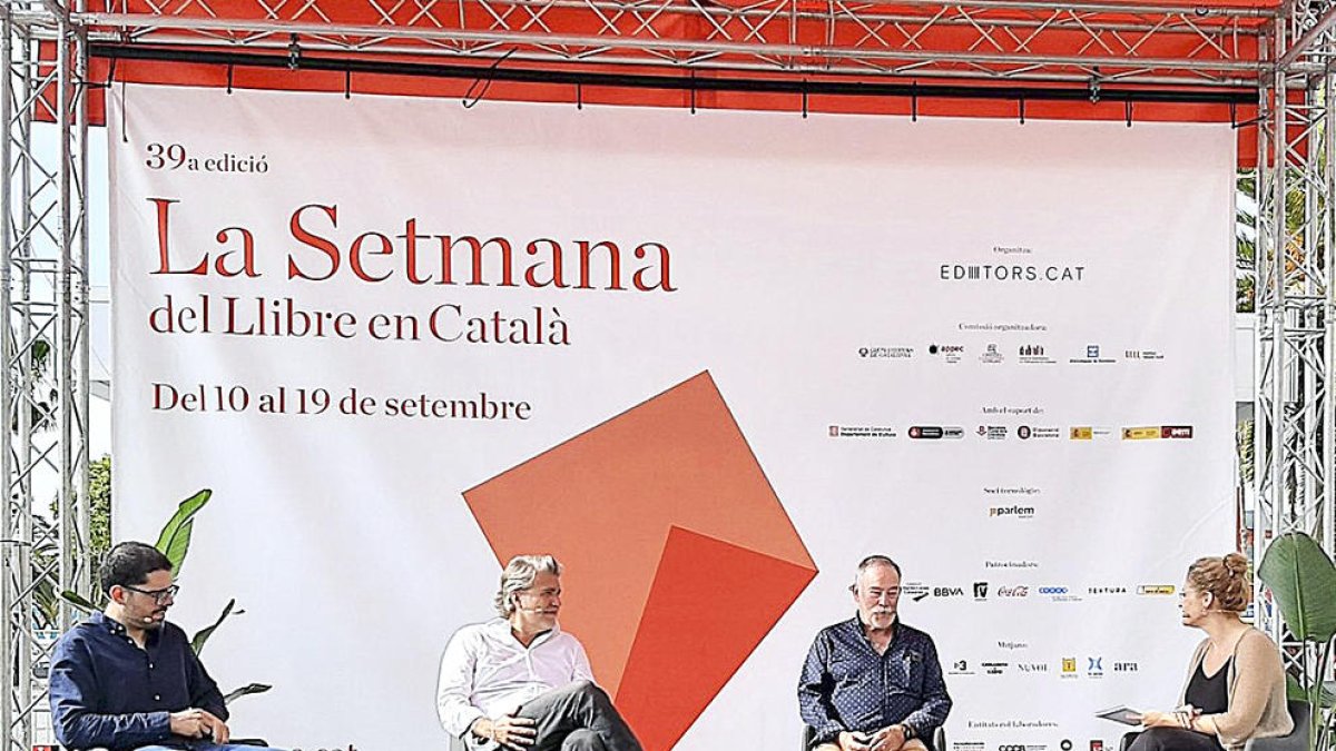 Un instant de la taula rodona 'L'hora d'Andorra'.